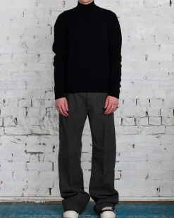 Online Rick Owens Turtleneck Recycled Cashmere Black
