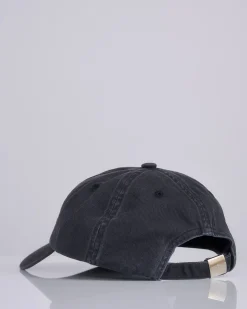 Fashion Stone Island Brushed Gabardine Logo Cap Black