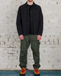 Fashion Stone Island Brushed Tela Jacket Black