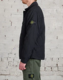 Fashion Stone Island Brushed Tela Jacket Black