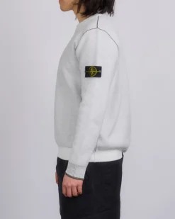 Hot Stone Island Double Face Bi-Colour Crewneck Ivory