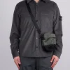 New Stone Island Econyl Nylon Metal Crossbody Bag Musk
