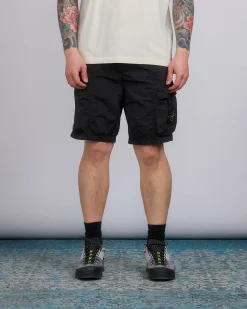 Discount Stone Island Econyl Nylon Metal Single Cargo Short Black