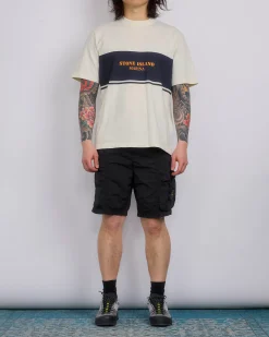 Discount Stone Island Econyl Nylon Metal Single Cargo Short Black