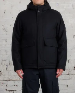 Hot Stone Island Ghost Piece Cargo Jacket Black