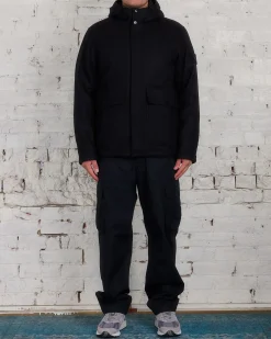 Hot Stone Island Ghost Piece Cargo Jacket Black