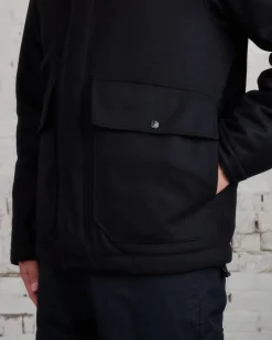 Hot Stone Island Ghost Piece Cargo Jacket Black