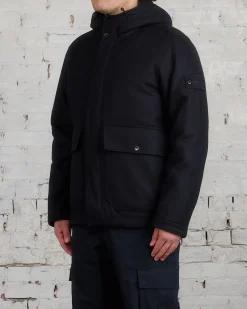 Hot Stone Island Ghost Piece Cargo Jacket Black