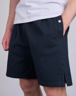 Outlet Stone Island Marina Combed 16/2 Jersey Short Navy Blue