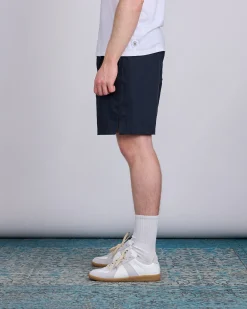 Outlet Stone Island Marina Combed 16/2 Jersey Short Navy Blue