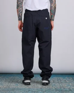 New Stone Island Marina Cotton Tela Trouser Navy Blue