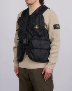 Online Stone Island Mebrana 3L TC Cargo Vest Black