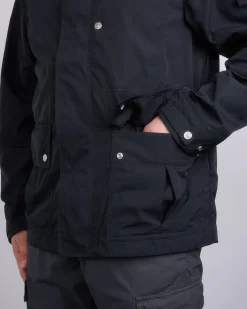 Best Stone Island Micro Twill Short Parka Jacket Black