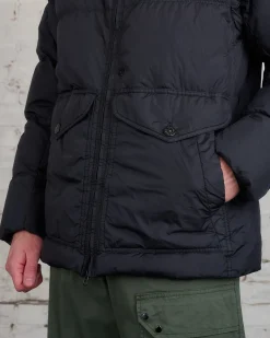 Discount Stone Island Nylon Rep Down Jacket Black