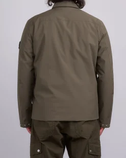 Hot Stone Island Primaloft Softshell Chore Coat Military Green