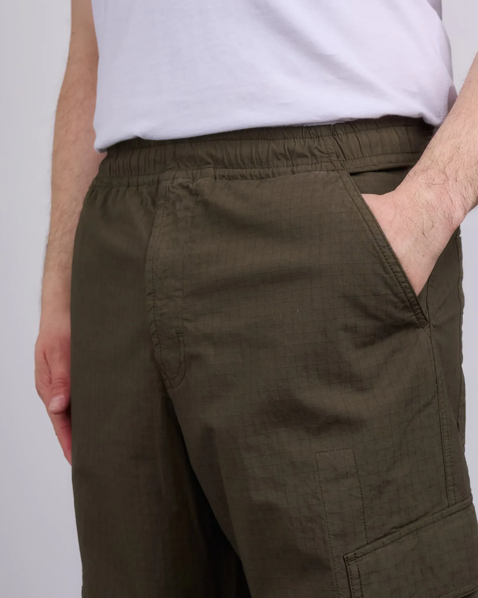 Outlet Stone Island Stretch Ripstop-TC Cargo Pant Military Green