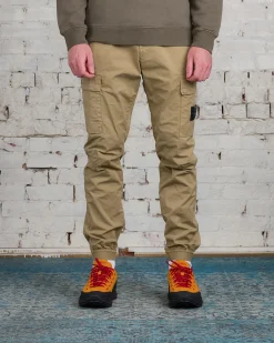 Hot Stone Island Supima Jogger Cargo Pant Biscuit
