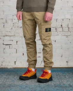 Hot Stone Island Supima Jogger Cargo Pant Biscuit