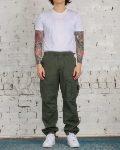 Hot Stone Island Supima Loose Single Cargo Pant Musk