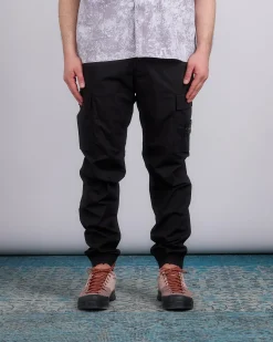 Fashion Stone Island Tela Stretch Parachute Cargo Pant Black