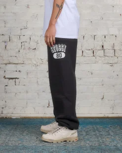 Fashion Stussy 80 Fleece Pant Washed Black