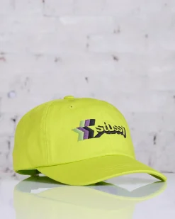 Best Stussy 3 Star Low Pro Cap Lime