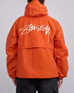 Clearance Stussy Beach Shell Wave Dye Cayenne