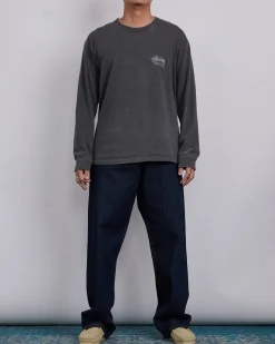 Clearance Stussy Big Ol Jean Denim Rinsed Indigo