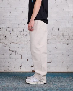 Clearance Stussy Big Ol Jean Washed Canvas Vintage Natural