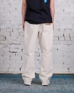 Clearance Stussy Big Ol Jean Washed Canvas Vintage Natural