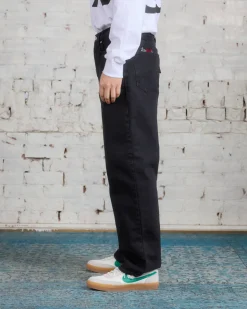 Online Stussy Big Ol' Jeans Washed Canvas Black