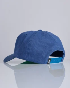 Online Stussy Big Stock Mid Depth Cap Deep Blue