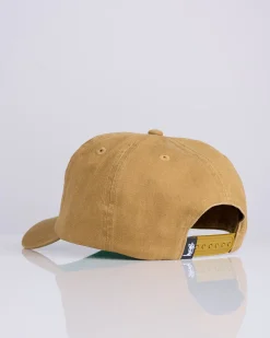 Clearance Stussy Big Stock Mid Depth Cap Tobacco