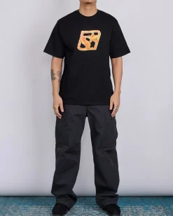 Best Stussy Blaze T-Shirt Black