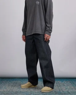 New Stussy Carpenter Pant Denim Raw Indigo