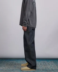 New Stussy Carpenter Pant Denim Raw Indigo