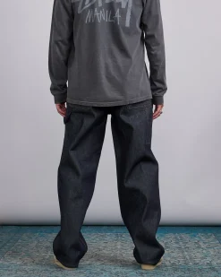 New Stussy Carpenter Pant Denim Raw Indigo