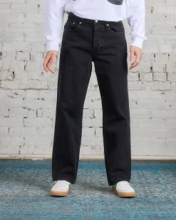 Best Stussy Classic Jeans Washed Canvas Black