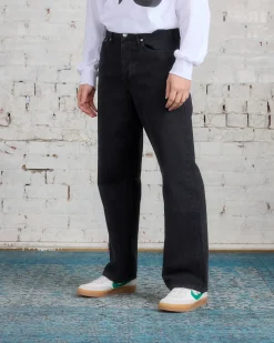 Best Stussy Classic Jeans Washed Canvas Black