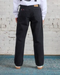 Best Stussy Classic Jeans Washed Canvas Black