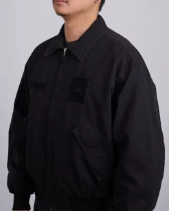 Sale Stussy Flight Bomber Jacket Black