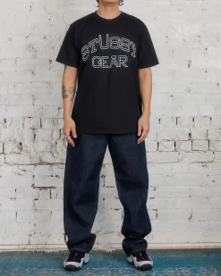 Online Stussy Gear T-Shirt Black
