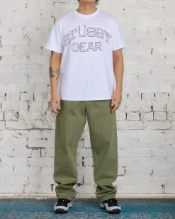 Discount Stussy Gear T-Shirt White