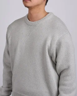 Hot Stussy Handwritten Sweater Heather Grey