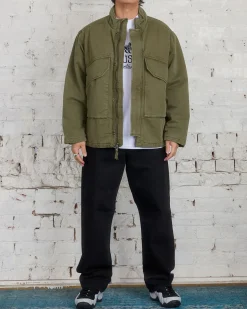 Sale Stussy Insulated Field Jacket Olive