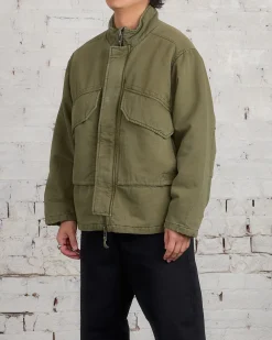 Sale Stussy Insulated Field Jacket Olive