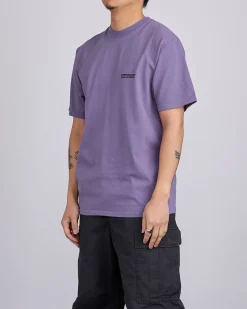 Sale Stussy Jumbo Pigment Dyed T-Shirt Grape