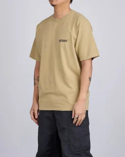 Discount Stussy Jumbo Pigment Dyed T-Shirt Elm