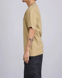 Discount Stussy Jumbo Pigment Dyed T-Shirt Elm