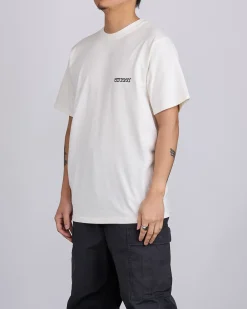 Clearance Stussy Jumbo Pigment Dyed T-Shirt Natural